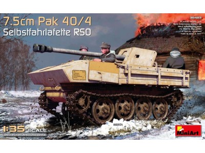 7.5cm Pak 40/4 auf gep. Selbstfahrlafette RSO