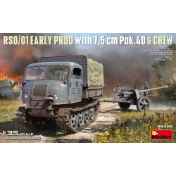 RSO/01 Early Prod. with 7,5 cm Pak.40 & Crew