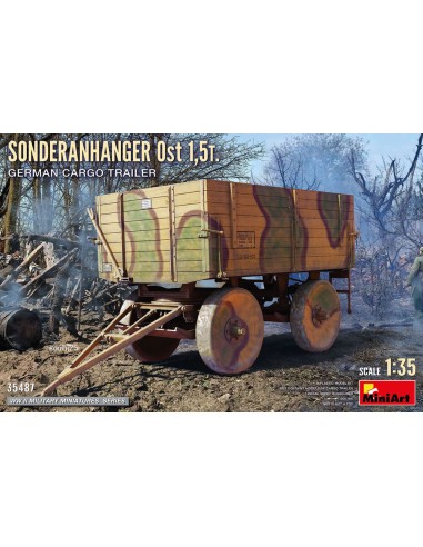 Sonderanhanger Ost 1,5t. German Cargo Trailer