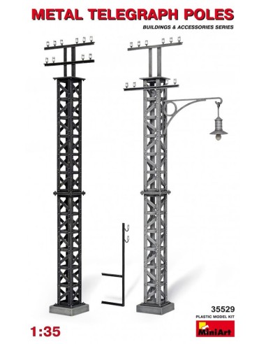 Metal Telegraph Poles