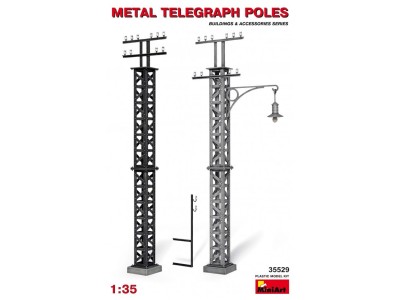 Metal Telegraph Poles