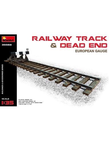 Railway Track & Dead End (European Gauge)