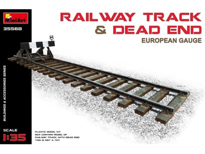 Railway Track & Dead End (European Gauge)