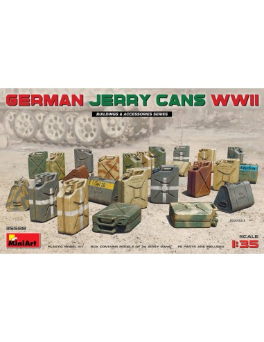 German Jerry Cans Set WW2