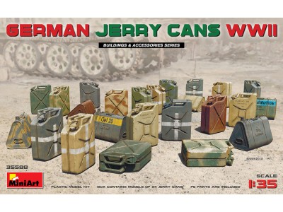 German Jerry Cans Set WW2