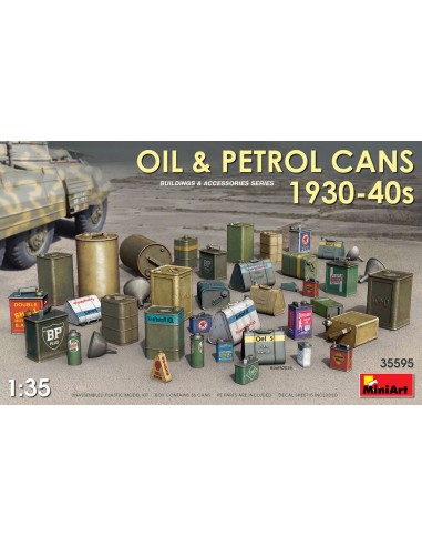 Oil & Petrol Cans 1930-40s