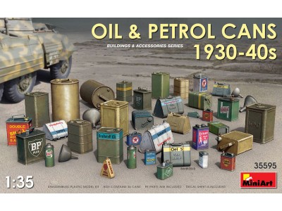 Oil & Petrol Cans 1930-40s