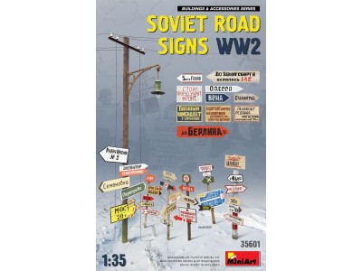 Soviet Road Signs WW2