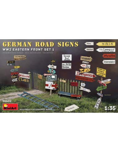 German Road Signs WW2 (Eastern Front Set 1)
