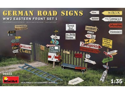 German Road Signs WW2 (Eastern Front Set 1)