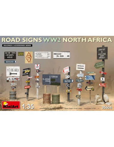 Road Signs WW2 (N.Africa)