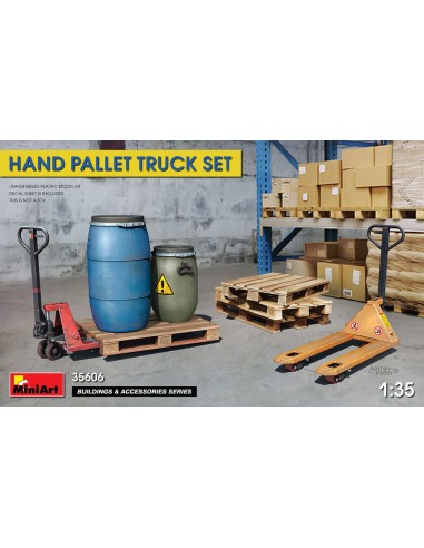 Hand Pallet Truck Set