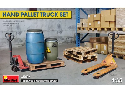 Hand Pallet Truck Set
