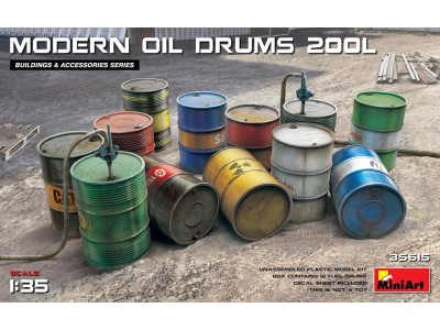 Modern Oil Drums (200l)