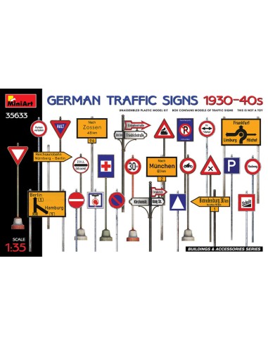 German Traffic Signs 1930-40’s