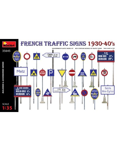 French Traffic Signs 1930-40’s