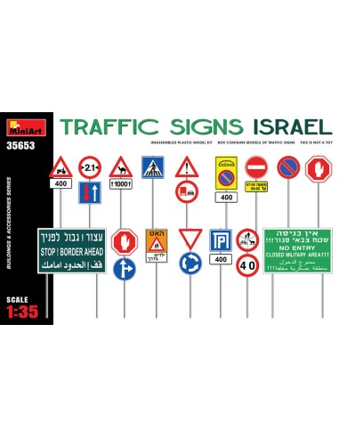 Traffic Signs. Israel