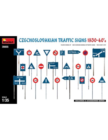 Czechoslovakian Traffic Signs 1930-40’s