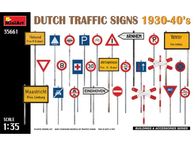 Dutch Traffic Signs 1930-40’s