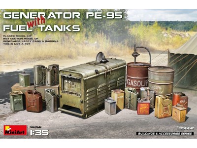 Generator PE-95 with Fuel Tanks