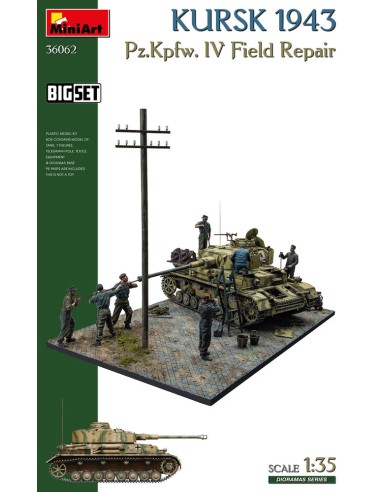 Kursk 1943. Pz.Kpfw. IV Field Repair. Big Set