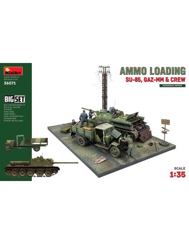 Ammo Loading (SU-85,GAZ-MM&Crew). Big Set