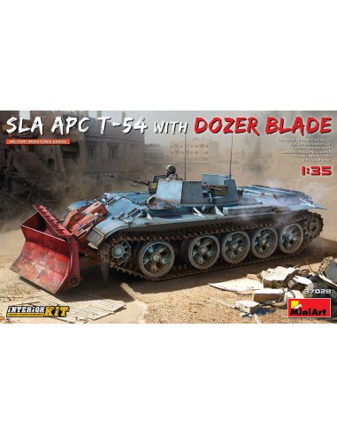 SLA APC T-54 w/Dozer Blade. Interior Kit