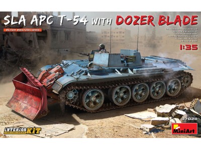 SLA APC T-54 w/Dozer Blade. Interior Kit