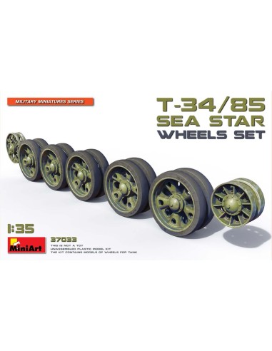T-34/85 Sea Star Wheels Set