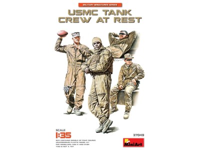 USMC Tank Crew at Rest