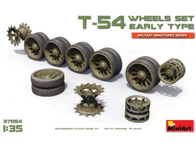 T-54 Wheels Set. Early Type