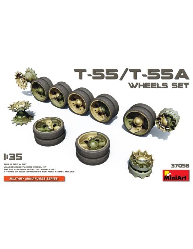 T-55/T-55A Wheels Set