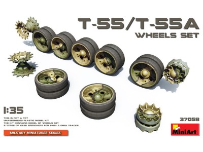 T-55/T-55A Wheels Set