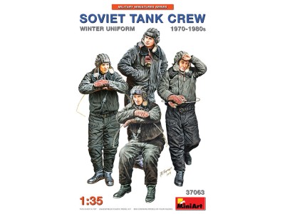 Soviet Tank Crew 1970-1980s. Winter Uniform