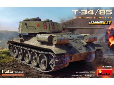 T-34-85 Mod. 1945. Plant 112. Interior Kit