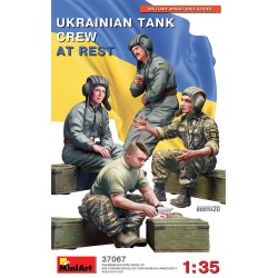 Ukrainian Tank Crew at Rest