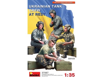 Ukrainian Tank Crew at Rest