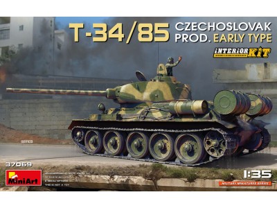 T-34/85 Czechoslovak Prod. Early Type. Interior Kit