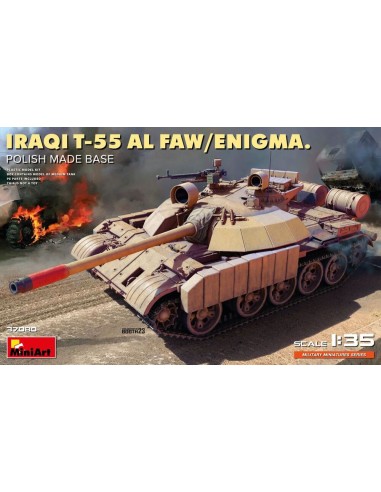 Iraqi T-55 Al Faw/Enigma. Polish Made Base