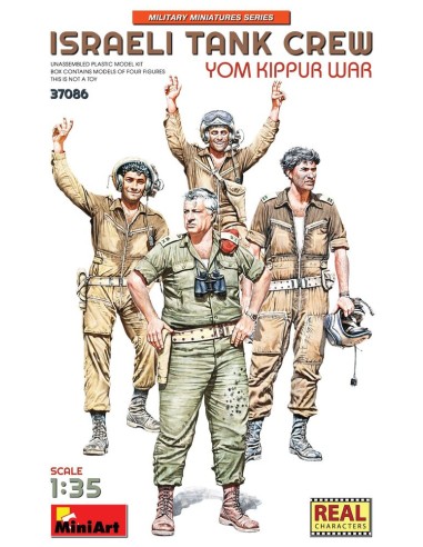 Israeli Tank Crew. Yom Kippur War
