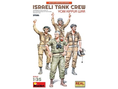 Israeli Tank Crew. Yom Kippur War