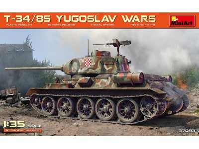 T-34/85 Yugoslav Wars