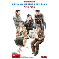 German Sitting Civilians '30s-'40s