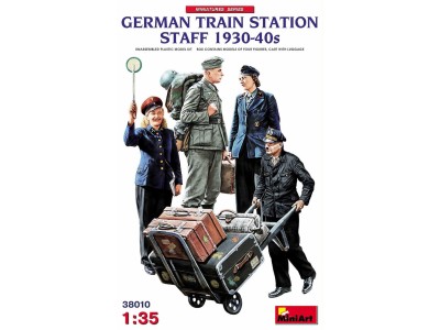 German Train Station Staff 1930-40s