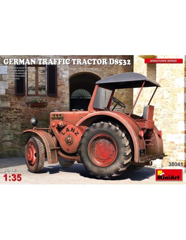 German Traffic Tractor D8532