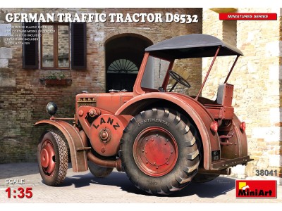 German Traffic Tractor D8532