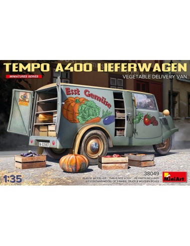 Tempo A400 Lieferwagen. Vegetable  Delivery Van