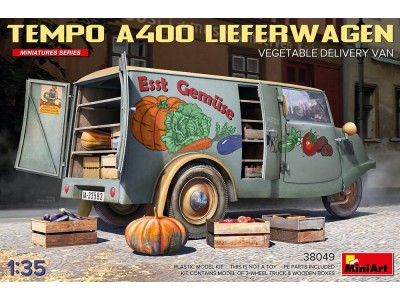 Tempo A400 Lieferwagen. Vegetable  Delivery Van