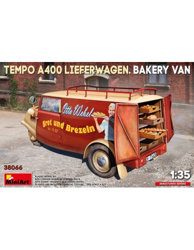 Tempo A400 Lieferwagen. Bakery Van