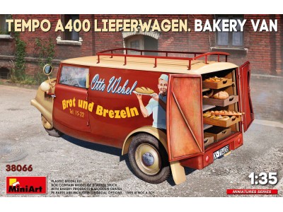 Tempo A400 Lieferwagen. Bakery Van